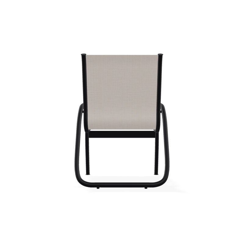 Fauteuil de patio Gardenella, Noir texturé, Naturel