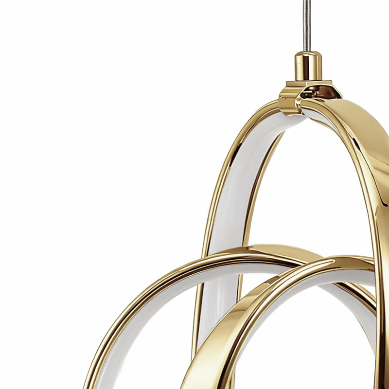 Luminaire suspendu moderne moderne à DEL 20 W, 4000 K pour îlot de cuisine