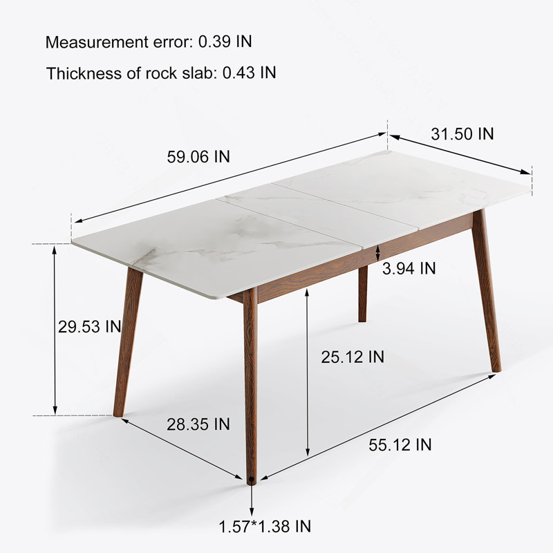 Table de salle à manger moderne