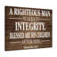 Righteous Man - Wrapped Canvas Print-503066462