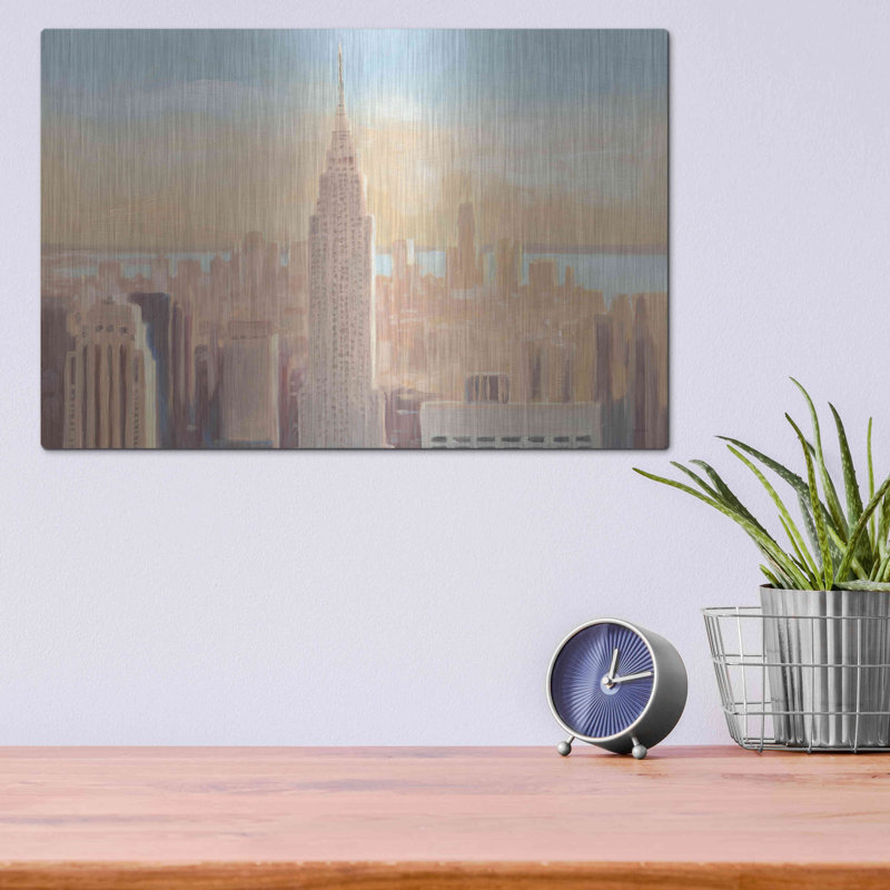 " Manhattan Dawn " by James Wiens, 12" H x 16" W