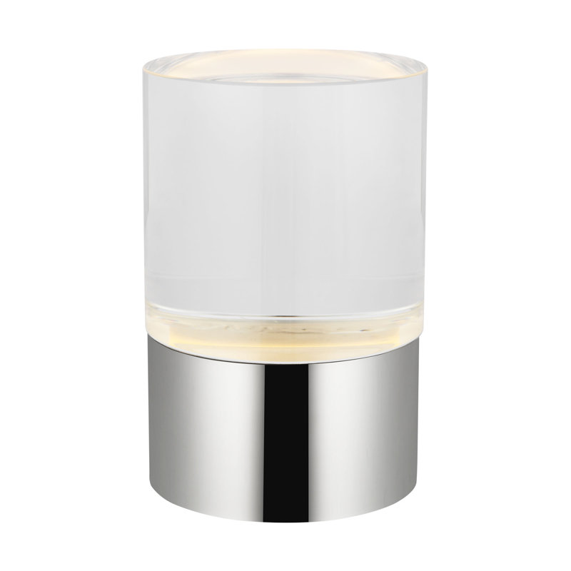 Caspe 6 Rechargeable Table Lamp, Silver