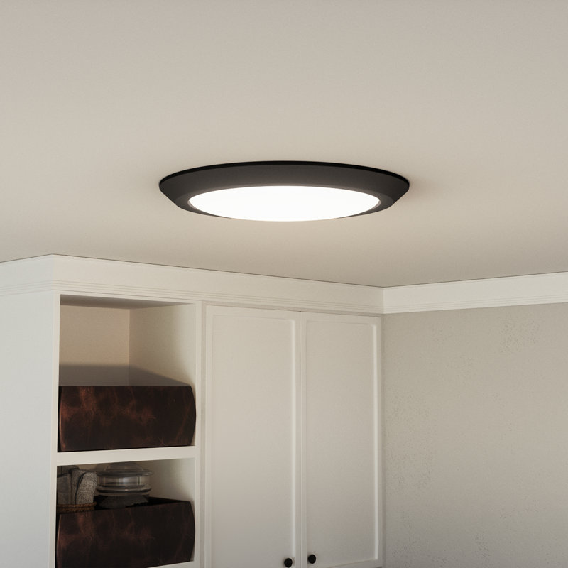 Plafonnier encastré 1 lumière Airianna, H 2 po x l 20 po x P 20 po
