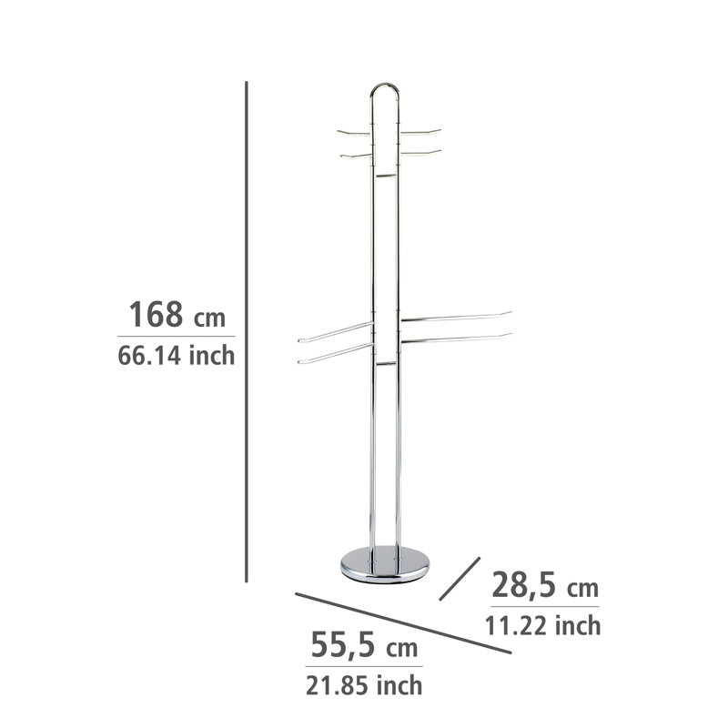 Palermo 4 Freestanding Towel Stand