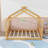 Wood House Floor Bed With Slats-376006406-376006404