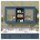 Armoire de rangement murale bleue 55 po avec tablettes réglables