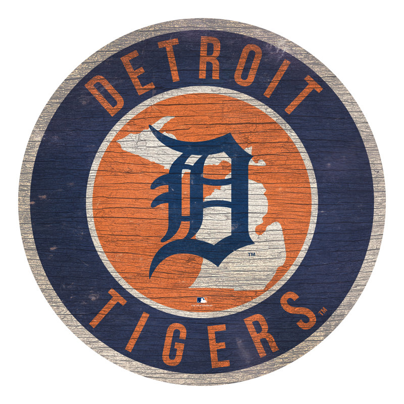 Boho Wall Decor on Wood, Detroit Tigers