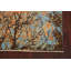 Tapis oriental contemporain abstrait à motif végétal noué à la main 4 x 6