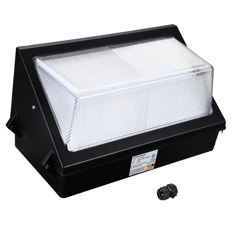 Commercial 120W LED Wall Pack Light 5000K Waterproof UL Listed Outdoor Security Fixture