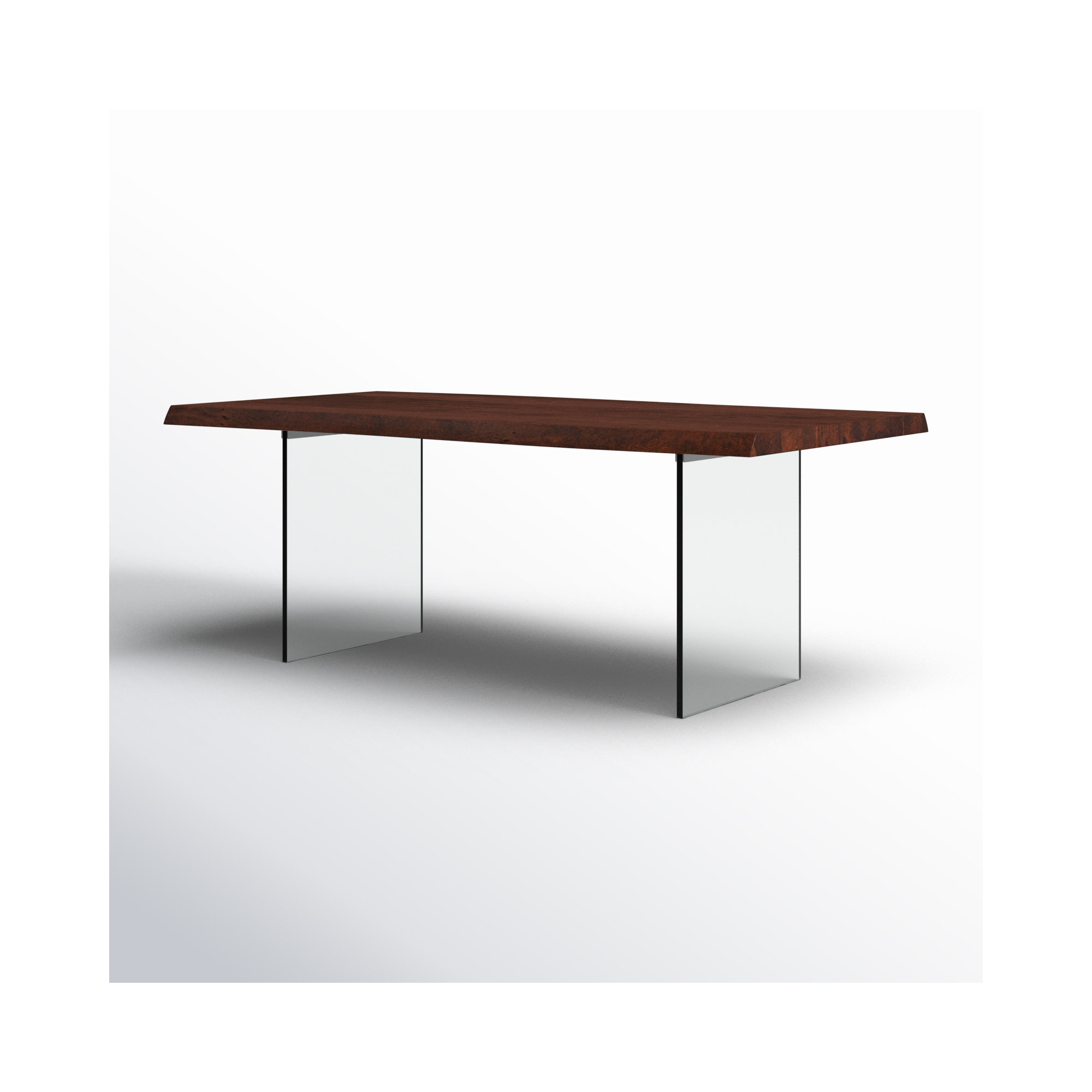 Colin Dining Table, 29.75"H x 79"L x 40"W, Americano