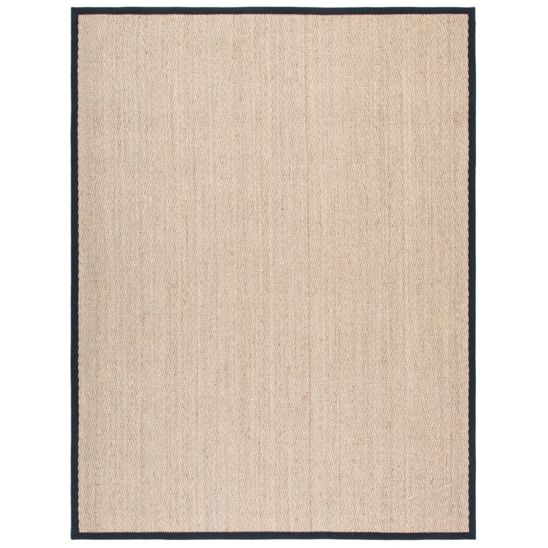 Tapis naturel / noir Hervey Bay, Rectangle 3 pi x 5 pi