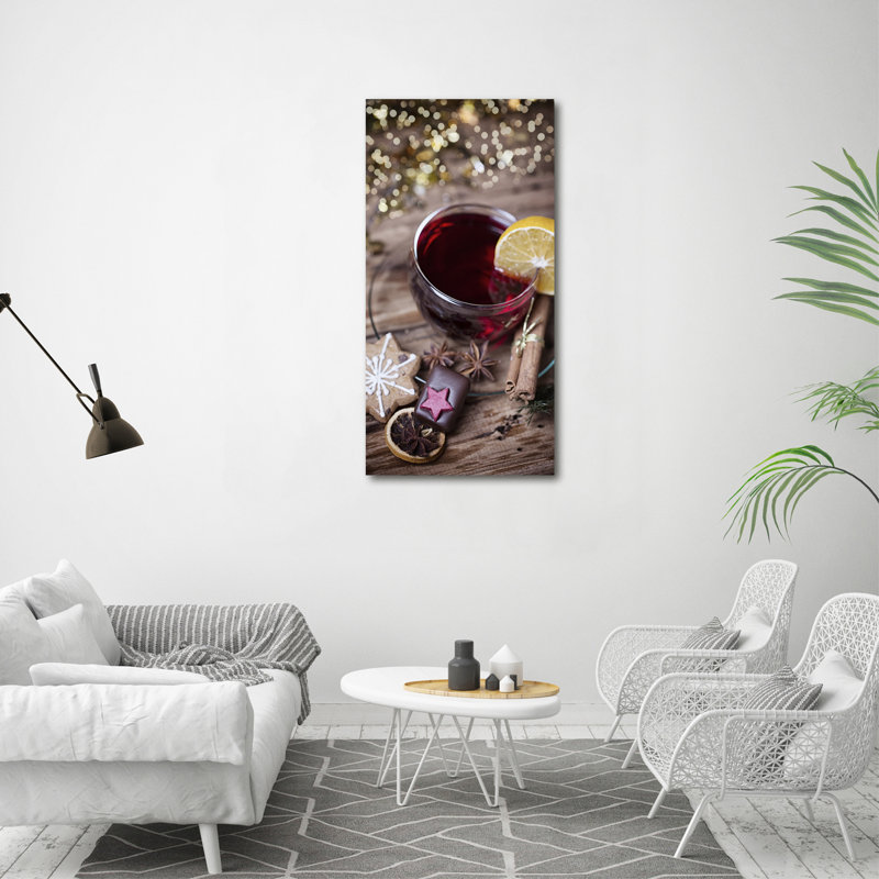 Mulled Wine - Wrapped Canvas Print