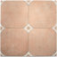 Citadel 17.42 In. X 17.42 In. Matte Porcelain Large Format Wall And Floor Tile (14.75 Sq Ft/Case) - 7 Pack
