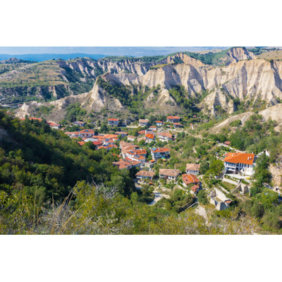 Melnik Town Bulgaria by Subbotsky - Wrapped Canvas Print