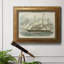 Antique Clipper Ship III - Reproduction d'art sur toile encadrée