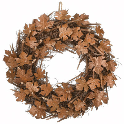 Harvest 18" Rattan Wreath