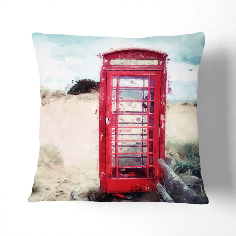 Square Throw Cushion, 40cm H x 40cm W x 15cm D