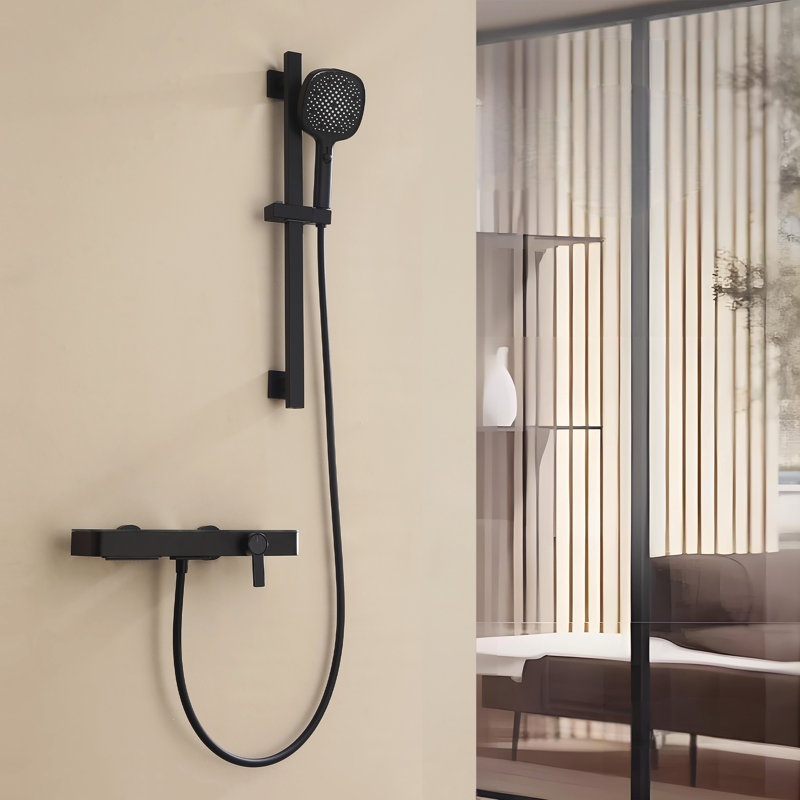 Ensemble de douche moderne multifonctionnel à température constante Ensemble de douche simple à eau chaude et froide