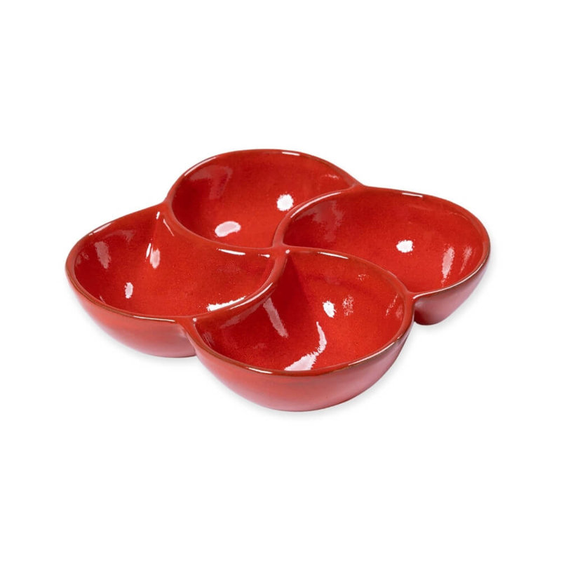 Latitude Vive Cateluta Ceramic Serving Dish, Red