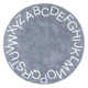 Alphabet SpinCleanhable Rug