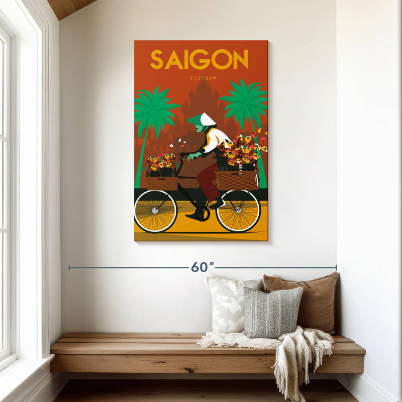 Aime Saïgon, H 45 po x l 30 po
