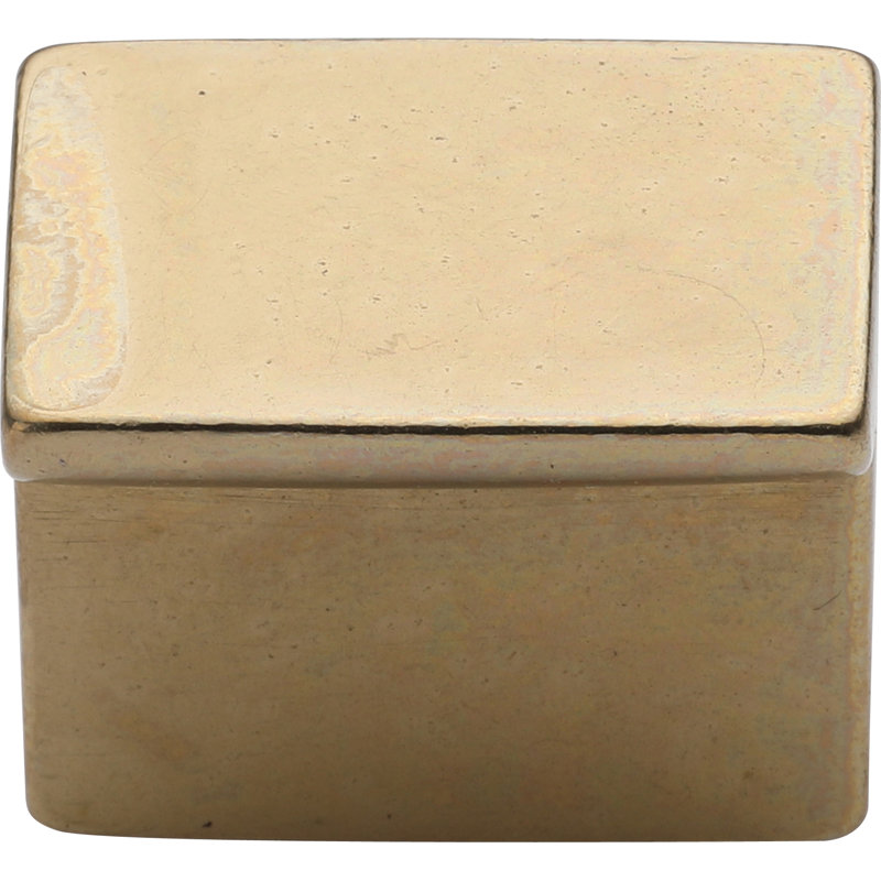T Profile Rectangular Cabinet Knob, Natural Bronze