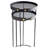 2 - Piece Glass Top Living Room Table Set