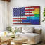 Drapeau «USA Flag Pride Canvas Print» sur-170153645