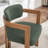 Bula Stanford Upholstered Curved Solid Wood Dining Chair-129512884-114256823