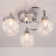 Humboldt Glass Semi Flush Mount