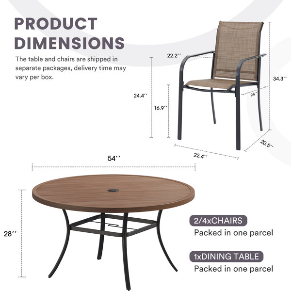 Dimensions du produit