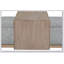 Repose-pieds polyvalent et table-plateau avec rangement dissimulé, parfait pour les espaces de vie modernes et traditionnels-1754888056