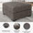 Aileen Oversized Accent Ottoman-121838863