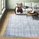 Plainsfield Handmade Wool Ivory/Navy Rug