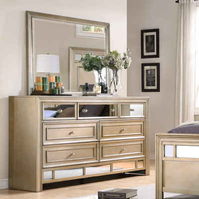 Champagne 66'' W 7 - Drawer Dresser