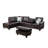 Adebisi 3 - Piece Faux Leather Sectional-1397428450-1397428478