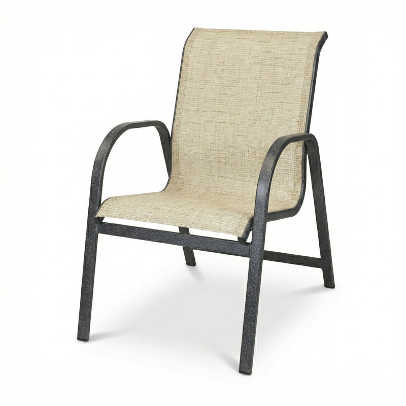 Fauteuil d'extérieur Windward Ocean Breeze, Harnais naturel / granit