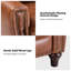 Andrena Genuine Leather Recliner with Nailhead Trim-12588764