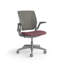 World LM, Black Ergonomic Task Chair with Poppy Seed Backrest, and Light Brown Autumn Upholstered Seat-1271284921-1272104349-1272104352