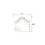 Miroir mural Dienna   -1064698486