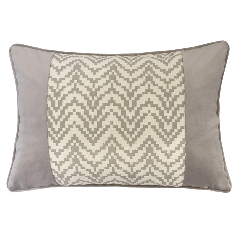Housse et insert de coussin d'extérieur rectangulaire Deyanna, Brun clair