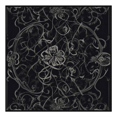 Tapis obsidienne fougère