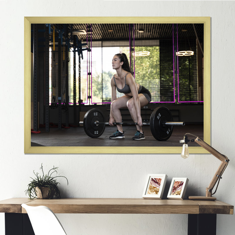 Eatontown - Aérobie et musculation, impression d'art mural_106253, H 12 po x l 20 po x P 1 po