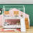 Padmukh Twin Over Twin Metal Bunk Bed With Slide And Shelves-2081196836
