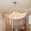 Lustre empire en cristal 8 lumières Ezequil