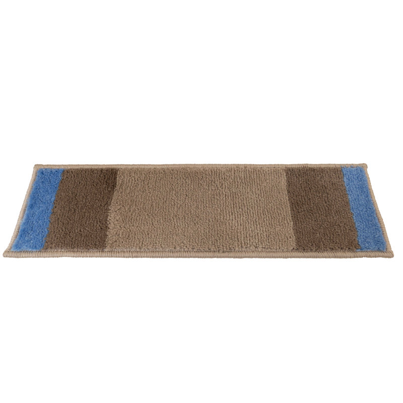 Tapis d'escalier gris, Rectangle 2 pi 2 po x 8,5 po