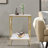 Dartanna 23.0315" Tall Frame End Table