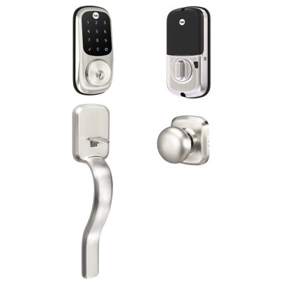 Assure Lock Touchscreen with Ridgefield Handleset