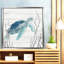 «Aqua Turtle I» par Carol Robinson - Peinture-492393604-492393603