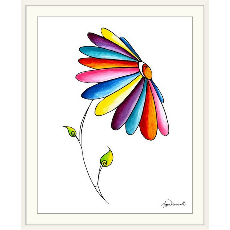 «Shavertor Simple Beauty» par Megan Duncanson - impression, H 10 po x l 8 po x P 1,5 po, Toile